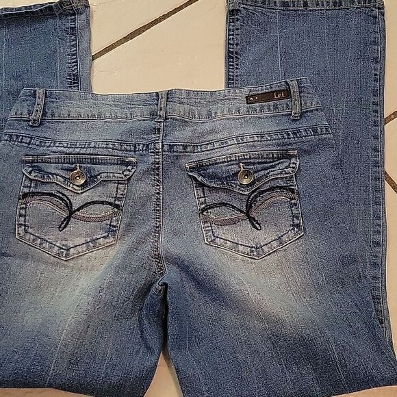 🦋VINTAGE Y2K MIDRISE BOOTCUT JEANS SIZE, 11 JR EUC - Picture 4 of 10